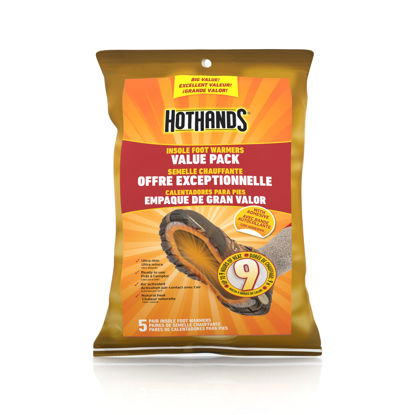 Picture of HotHands Insole Foot Warmers With Adhesive Value Pack (5-Pairs) (HFINS5PRUPDQE)