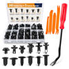Picture of GOOACC - GRC-33 240PCS Bumper Retainer Clips Car Plastic Rivets Fasteners Push Retainer Kit Most Popular Sizes Auto Push Pin Rivets Set -Door Trim Panel Fender Clips for GM Ford Toyota Honda Chrysler