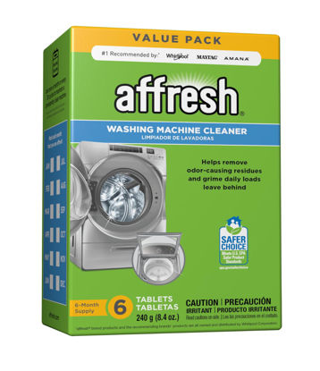 Picture of Affresh Washing Machine Cleaner, Cleans Front Load and Top Load Washers, Including HE, 6 Tablets