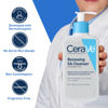 Picture of CeraVe Renewing Salicylic Acid Cleanser, Formulated With Hyaluronic Acid, Niacinamide, & Ceramides, Gentle BHA Exfoliating Face Wash Smooths & Softens Skin, Non Comedogenic & Fragrance Free, 8 Ounce
