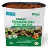 Picture of Back to the Roots Organic Seed Starting, Compressed Block expands to 12 Quarts, Made for Herbs, Veggies, Flowers
