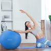 Picture of Fitvids Anti-Burst and Slip Resistant Exercise Ball Yoga Ball Fitness Ball Birthing Ball with Quick Pump, 2,000-Pound Capacity, Blue, 22-inch, M
