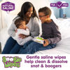 Picture of Saline Nose Wipes by Boogie, for Baby & Kids, Face, Hand & Body, FSA/HSA Eligible, Made with Vitamin E, Aloe, and Natural Saline, Unscented, 30 Count (Pack of 3)