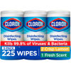 Picture of Clorox Disinfecting Wipes Value Pack, Household Essentials, 75 Count, Pack of 3 (Package May Vary)