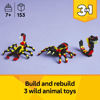 Picture of LEGO Creator 3 in 1 Wild Animals Surprising Spider Toy - Building Toy with 3 Build Options, Spider, Scorpion, or Snake - Animal Figures for Kids, Boys & Girls, Ages 7+ - Gift Idea for Birthday - 31159