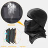 Picture of Mens Balaclava Winter Ski Face Mask Breathable Windproof Thermal for Motorcycle Riding Cycling in Cold Weather Black