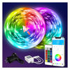 Picture of DAYBETTER LED Strip Lights 130ft Lights Strip for Bedroom, Desk, Indoor Room Bedroom Brithday Gifts RGB Decor with Remote and 24V Power Supply