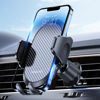 Picture of Miracase Phone Holders for Your Car with Metal Hook Clip, Air Vent Cell Phone Car Mount, Universal Automobile Cradle Fit for iPhone Android and All Smartphones, Dark Black