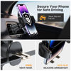 Picture of Miracase Phone Holders for Your Car with Metal Hook Clip, Air Vent Cell Phone Car Mount, Universal Automobile Cradle Fit for iPhone Android and All Smartphones, Dark Black