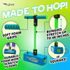 Picture of Flybar My First Foam Pogo Jumper for Kids Fun and Safe Pogo Stick, Durable Foam and Bungee Jumper for Ages 3 and up Toddler Toys, Supports up to 250lbs (Blue)