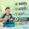 Picture of Flybar My First Foam Pogo Jumper for Kids Fun and Safe Pogo Stick, Durable Foam and Bungee Jumper for Ages 3 and up Toddler Toys, Supports up to 250lbs (Blue)