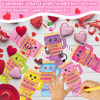 Picture of Valentines Day Gifts for Kids,24 Pack Kids Valentines Day Cards with 10mm Valentine Straw Toppers for 30Oz & 40Oz Tumblers,Funny Valentine Exchange Card Gifts for Teenagers, Boys, Girls, Kids & Adults