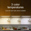 Picture of JACKPOT BOOM Under Cabinet Lights 2 Pack 12 inch Rechargeable Battery Operated Motion Sensor Light Indoor USB Charging Closet Lights Battery Operated with 3 Color Temps for Kitchen, Stairs, Home