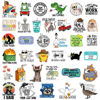 Picture of Chivertion 400 Pcs Funny Stickers for Adults Funny Water Bottles Stickers Pack Waterproof Cool Stickers for Laptop, Bumper, Phone, Hard Hats, Wall, Window Decals Decors, 50 Styles (Funny Style)
