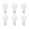 Picture of Amazon Basics Soft White LED Light Bulb, A19, 40 Watt Equivalent, Energy Efficient 6W, E26 Standard Base, 2700K, Non-Dimmable, 10,000 Hour Lifetime, 6-Pack