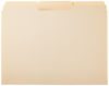 Picture of Amazon Basics 1/3-Cut Tab, Assorted Positions File Folders, Letter Size, Manila - Pack of 100