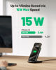 Picture of INIU Wireless Charger, 15W Fast Qi-Certified Wireless Charging Station with Sleep-Friendly Adaptive Light Compatible with iPhone 16 15 14 13 Pro XS 8 Plus Samsung Galaxy S23 S22 S21 Note 20 Google etc
