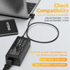 Picture of 65W Laptop Charger for Lenovo IdeaPad 1 3 5, Flex 4 5 6 1470 1480, IdeaPad 110 110s 310 320 330 330s 520 530s 710s L340 S145 S340 S540 Adapter; Yoga 720 710 510, Chromebook N22 N23 N42 Power Supply