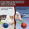 Picture of GSHLGAO Speedy Tail 2.0,Speedy Tail Cat Toy,2025 New Generation Interactive Cat Toy,Interactive Cat Toys for Indoor Cats,Smart Interactive Cat Toy Ball,Automatic Moving Cat Toy Ball with Tail (Blue)