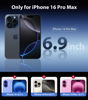 Picture of Mkeke for iPhone 16 Pro Max Case Clear [Not-Yellowing] [Military-Grade Drop Protection] Shockproof Protective Clear iPhone 16 Pro Max Case Phone Bumper case for Apple 6.9 inch 2024