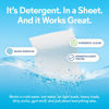 Picture of Earth Breeze Laundry Detergent Sheets Fresh Scent - 60 Loads No Plastic Jug Concentrated Laundry Detergent 30 Sheets