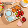 Picture of MICEBAY 8-Pack Sauce Containers for Lunch Box, 2 oz Silicone Condiment Squeeze Bottles, 1.6 oz Stainless Steel Salad Dressing Container To Go, Leakproof Small Condiment Containers with Lids, Colorful