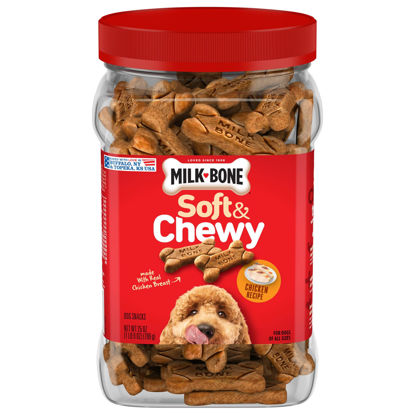 Picture of Milk-Bone Soft & Chewy Dog Treats, Chicken Recipe With Chicken Breast, 25 Ounce Container