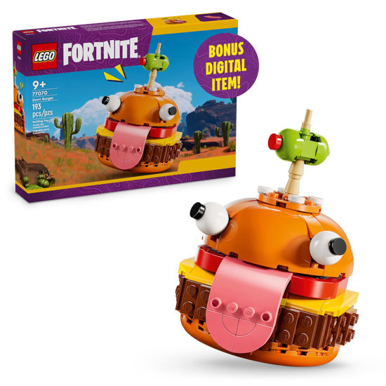 Picture of LEGO Fortnite Durrr Burger Building Set - Kids Toy for Gamers, Ages 9+ - Display Model, Collectible Fortnite Toy - Gift for Boys & Girls - 77070