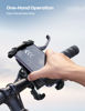 Picture of Lamicall Bike Phone Holder, Motorcycle Phone Mount - Motorcycle Handlebar Cell Phone Clamp, Scooter Phone Clip for iPhone 15 Pro Max/Plus, 14 Pro Max, S9, S10 and More 4.7" to 6.8" Smartphones