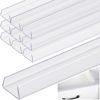 Picture of Nkiy Quen 10 Pcs 16.5" Cabinet Door Protector Edge Guard-3/4 Thick Slip-On Drawer Door Protector in Clear-Shelf Edge Protector for Kitchen Cabinets to Prevent Wear,Chipping and Discolouration
