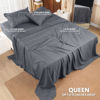 Picture of Utopia Bedding Queen Bed Sheets Set - 4 Piece Bedding - Brushed Microfiber - Shrinkage and Fade Resistant - Easy Care (Queen, Grey)