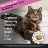 Picture of Pet Honesty Cat Multivitamin Crunchy & Creamy Chews - Cat Treats for Health + Immune, Cat Joint Support, Skin & Coat, & Digestion - Omega 3s, Lysine & Probiotic Cat Vitamins - 30 Day Supply