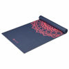 Picture of Gaiam Yoga Mat Classic Print Non Slip Exercise & Fitness Mat for All Types of Yoga, Pilates & Floor Workouts, Pink Marrakesh, 4mm, 68"L x 24"W x 4mm Thick