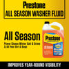 Picture of Prestone AS658 Deluxe 2-in-1 Windshield Washer Fluid, 1 Gallon