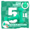 Picture of Yes4All 5 lbs Dumbbells Neoprene with Non Slip Grip - Great for Total Body Workout - Total Weight: 10 lbs (Set of 2)
