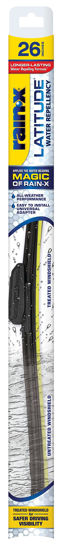 Picture of Rain-X 5079281-2 Latitude 2-In-1 Wiper Blades, 26 Inch Windshield Wipers (Pack Of 1), Automotive Replacement Windshield Wiper Blades With Patented Rain-X Water Repellency Formula