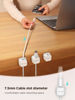 Picture of 6 Pack Magnetic Cable Clips [Cable Smooth Adjustable] Cord Holder, Under Desk Cable Management, JOYROOM Adhesive Wire Holder Keeper Organizer for Home Office Desk Phone Car Wall Desktop Nightstand