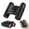 Picture of JAZOON 30X60 Mini Compact Binoculars for Adults and Kids，Lightweight, Wide View Angle Foldable Easy Focus Small Binoculars for Bird Watching Hunting Concert Traveling Theater Opera Sightseeing