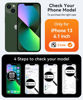 Picture of CANSHN Magnetic for iPhone 13 Case, Upgraded [Full Camera Protection] [Compatible with Magsafe] [Translucent Matte] Shockproof Protective Phone Case for iPhone 13 6.1" - Black