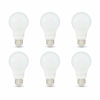 Picture of Amazon Basics A19 LED Light Bulbs, 60 Watt Equivalent, Energy Efficient 9W, E26 Standard Base, Soft White 2700K, Dimmable, 10,000 Hour Lifetime , 6-Pack