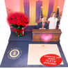 Picture of Donald Pop Up Valentine Card with Light & Sound - Funny Valentines Day Card for Men and Women, Mom & Dad Card Says Valentine Message in Trump's REAL Voice, Best Vday Card for Husband or Wife