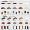 Picture of Wood Filler Sticks, 10 Colors Wood Wax Crayons for Furniture Scratch, Wood Touch-up Markers for Repair Any Scratches, Scuffs, Cracks and Nail Holes on Wood Furniture, Floors, Doors, Cabinets, Tables