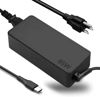 Picture of 65W USB C Laptop Charger Replacement for Lenovo Thinkpad/Yoga/Chromebook, ADLX65YDC2A Lenovo Laptop Charger