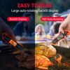 Picture of ThermoPro TP19H Digital Meat Thermometer for Cooking with Ambidextrous Backlit and Motion Sensing Kitchen Cooking Food Thermometer for BBQ Grill Smoker Oil Fry Candy Instant Read Thermometer