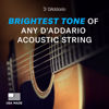 Picture of D'Addario 80/20 Bronze-for 6 Deep, Bright, Projecting Tone-EJ11-3D-Light, 12-53-3-Pack Acoustic Guitar Strings (EJ11-3D)