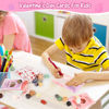 Picture of Valentines Day Cards for Kids School, 28 Sets Valentines Day Cards Natural Gemstone Crystals Rocks Minerals Bulk, Valentine Exchange Card for Kids Girls Boys School Class Classroom Party Favors (#1)