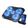 Picture of Laptop Cooling pad Laptop Cooler Stand Laptop Fan Cooling pad for 12-15.6 Inch Laptop Notebooks, 5 Quiet Fans,5 Angle Adjustable Laptop Cooling Stand (Black)