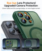 Picture of CANSHN Magnetic Compatible with iPhone 16 Pro Case, Upgraded [Full Camera Protection] [Compatible with Magsafe] [Translucent Matte] Shockproof Protective Phone Case Cover 6.3 Inch - Deep Green