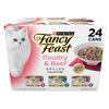 Picture of Purina Fancy Feast Grilled Wet Cat Food Poultry and Beef Collection Wet Cat Food Variety Pack - (Pack of 24) 3 oz. Cans