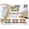 Picture of Purina Fancy Feast Gravy Lovers Poultry and Beef Grilled Gourmet Wet Cat Food Variety Pack - (Pack of 24) 3 oz. Cans